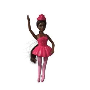 McDONALD's 2019 BARBIE HAPPY MEAL TOY #7 BARBIE AFRICAN AMERICAN BALLERINA